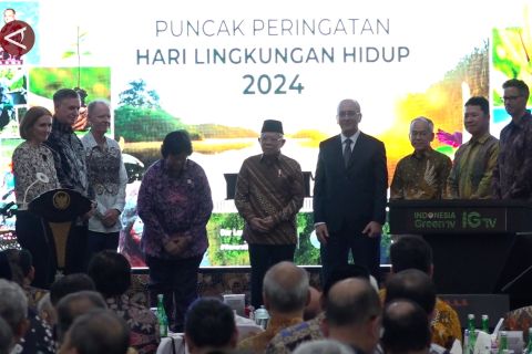 Wapres tegaskan komitmen Indonesia atasi krisis lingkungan