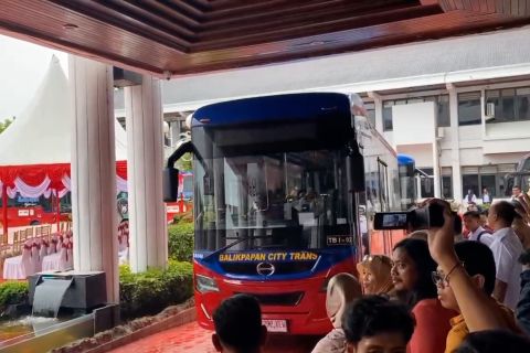 Angkutan umum TEMAN Bus hadir di Balikpapan