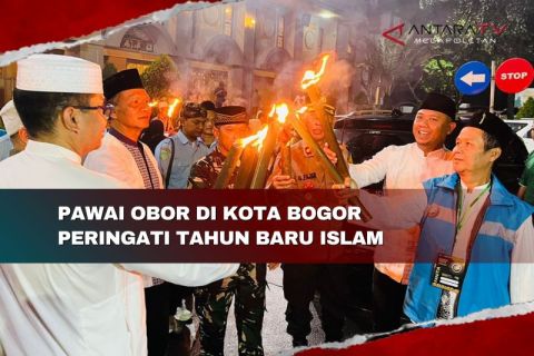 Pawai obor di Kota Bogor peringati Tahun Baru Islam