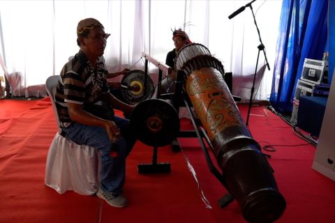 Mengenal Tambur, alat musik tradisional Dayak Kenyah dari Kaltara