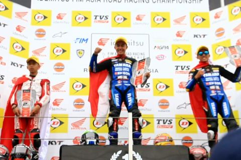 Pembalap nasional dominasi podium ARRC Mandalika 2024