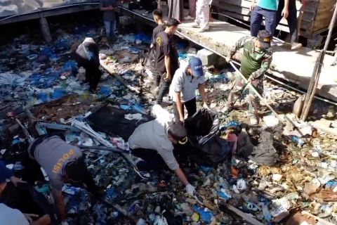 Aksi bersih-bersih di Lhokseumawe hasilkan 12 ton sampah