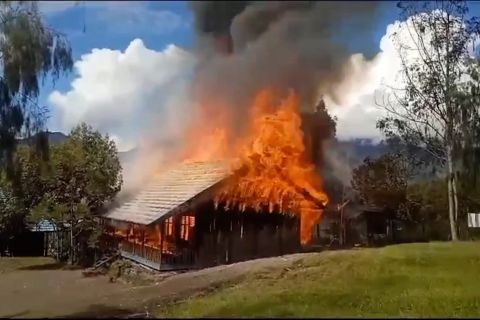 Polda Papua sayangkan aksi pembakaran SD di Pegunungan Bintang