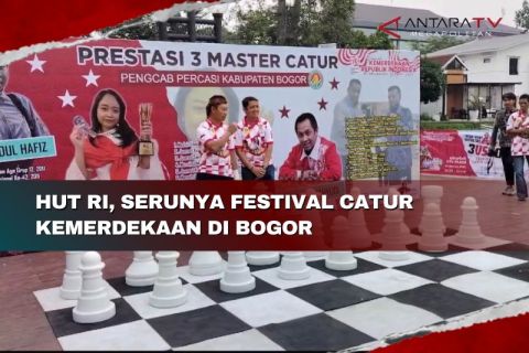 HUT RI, Festival Catur Kemerdekaan di Bogor