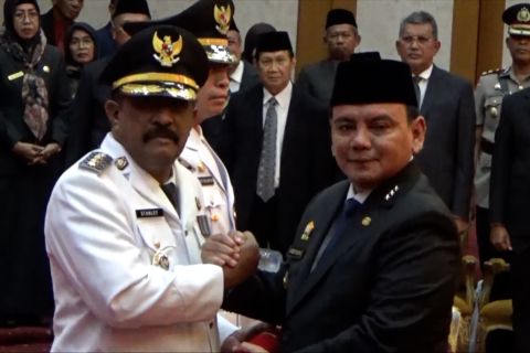 Lantik Pj Bupati Konawe-Kolaka, Pj Gubernur Sultra minta kawal pilkada