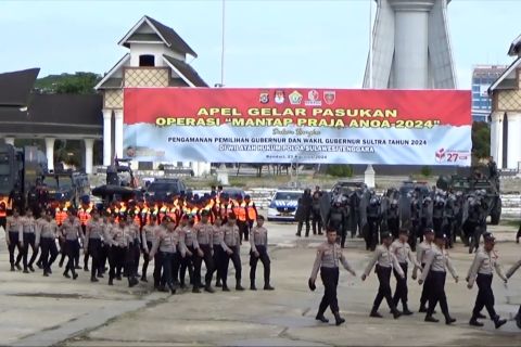 Polda Sultra pastikan Pilgub berjalan aman dan damai
