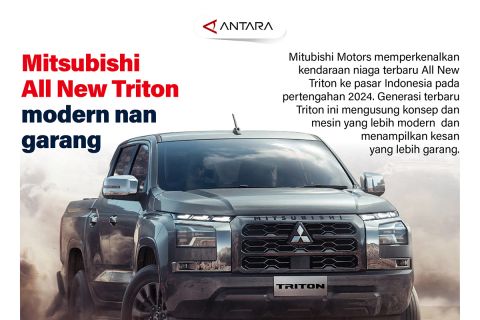 Mitubishi All New Triton modern nan garang