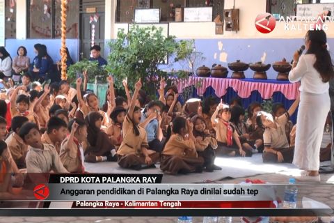 Legislator: Anggaran pendidikan di Palangka Raya dinilai sudah tepat