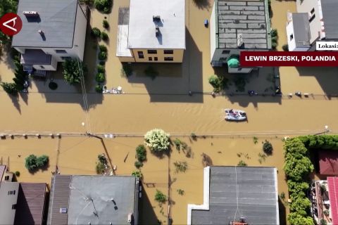 Banjir besar rendam Polandia, 21 orang dilaporkan meninggal dunia