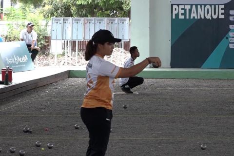 Enam kontingen lolos ke semifinal petanque PON XXI