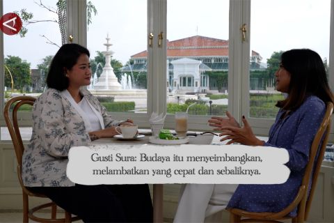 Gusti Sura: Budaya itu menyeimbangkan, melambatkan yang cepat dan sebaliknya