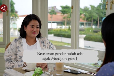 Kesetaraan gender sudah ada sejak Mangkunegara I