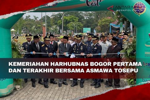 Harhubnas ke-53 Bogor pertama dan terakhir bersama Asmawa Tosepu