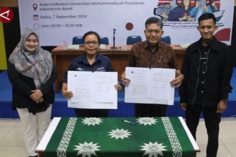 Edukasi dasar jurnalistik ANTARA sasar lima Universitas di Kalimantan Barat