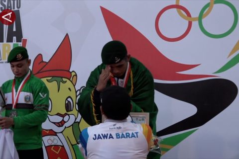 Jawa Barat juara umum pencak silat PON XXI Aceh-Sumut