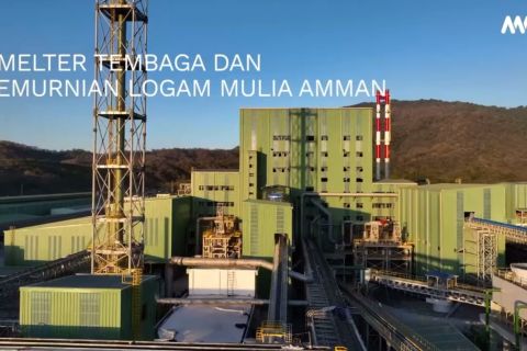 Presiden resmikan smelter tembaga dan pemurnian logam mulia di NTB