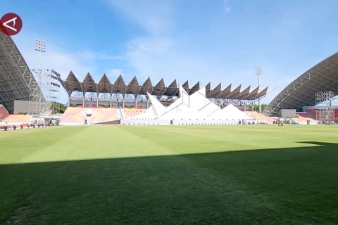 Jelang pesta pembukaan PON, Stadion Harapan Bangsa rampung 100 persen