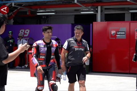 Jorge Martin start terdepan di MotoGP Mandalika 2024