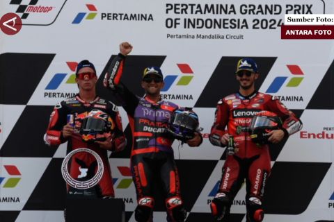 MotoGP Mandalika : Martin juara, Marquez kembali gagal finis