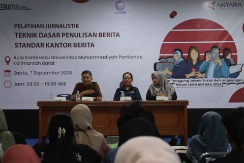 Edukasi dasar jurnalistik ANTARA sasar lima Universitas di Kalbar