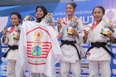 Tim Jakarta sabet empat medali emas di cabang judo PON XXI