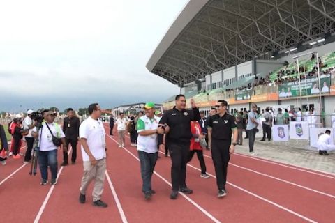Menpora pastikan Stadion Madya Atletik Sumut berstandar internasional