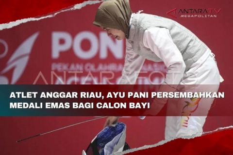 Atlet anggar Riau, Ayu Pani persembahkan medali emas bagi calon bayi