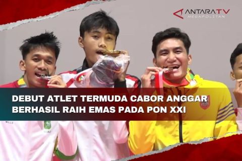 Debut atlet termuda cabor anggar berhasil raih emas pada PON XXI