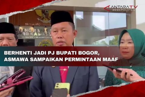 Berhenti jadi Pj Bupati Bogor, Asmawa sampaikan permintaan maaf