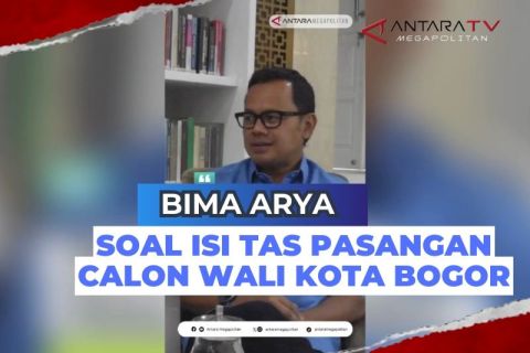 Bima Arya soal isi tas pasangan calon Wali Kota Bogor