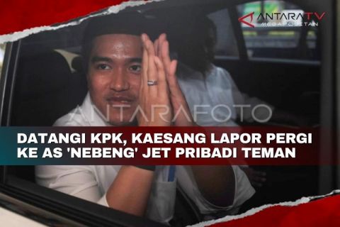 Datangi KPK, Kaesang lapor pergi ke AS 'nebeng' jet pribadi temen