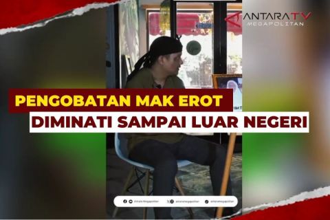 Pengobatan Mak Erot diminati sampai luar negeri