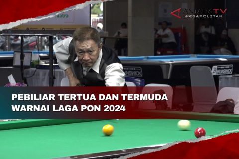 Pebiliar tertua dan termuda warnai laga PON 2024