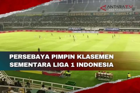 Persebaya pimpin klasemen sementara Liga 1 Indonesia