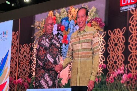 Momentum Jokowi kenalkan Prabowo ke pemimpin dan delegasi Afrika - Video