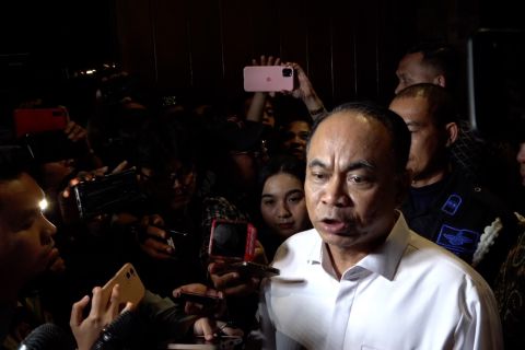 Budi Arie sampaikan materi pembekalan calon menteri di Hambalang Bogor