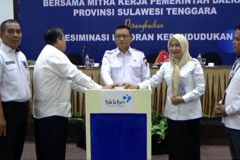 Dukung capaian target RPJMD, BKKBN Sultra luncurkan Population Clock