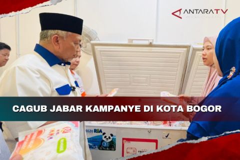 Cagub Jabar  kunjungi Kota Bogor