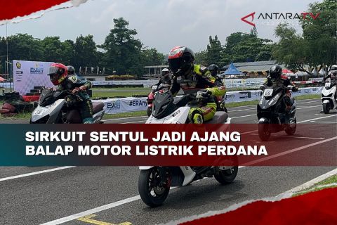 Sirkuit Sentul jadi ajang balap motor listrik perdana