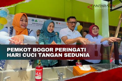 Pemkot Bogor peringati Hari Cuci Tangan Sedunia