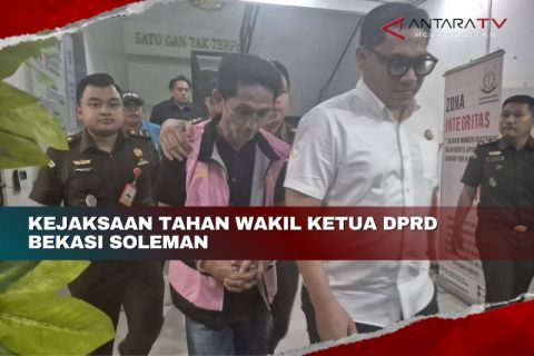 Kejaksaan tahan Wakil Ketua DPRD Bekasi Soleman