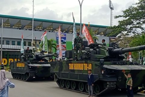 Ragam alat tempur TNI dipamerkan di Samarinda