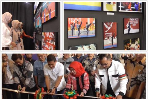 Pameran foto tampilkan ratusan karya PON XXI Sumatra Utara