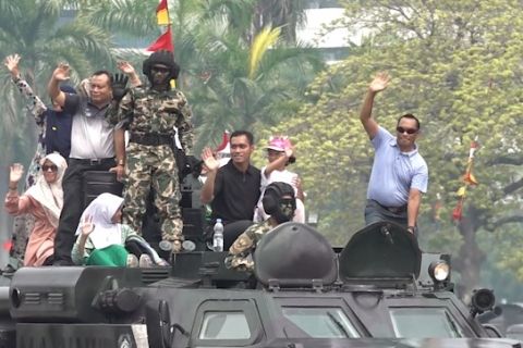 Gelar gladi resik HUT di Monas, TNI ajak masyarakat turut meriahkan