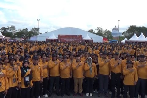 KPU Sultra gelar apel siaga kesiapan penyelenggara Pilkada serentak