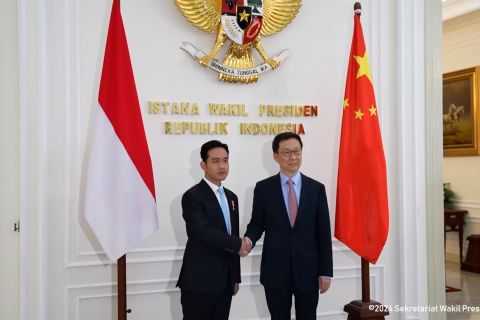 Terima Wapres China, Gibran: Indonesia berkomitmen perkuat kerja sama