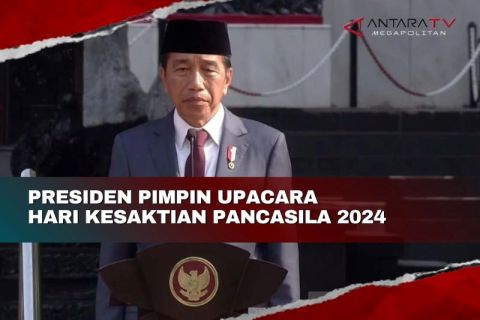 Presiden pimpin Upacara Hari Kesaktian Pancasila 2024