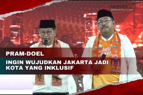 Pram-Doel ingin wujudkan Jakarta jadi kota yang inklusif