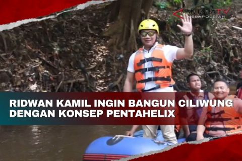 Ridwan Kamil ingin bangun Ciliwung dengan konsep pentahelix