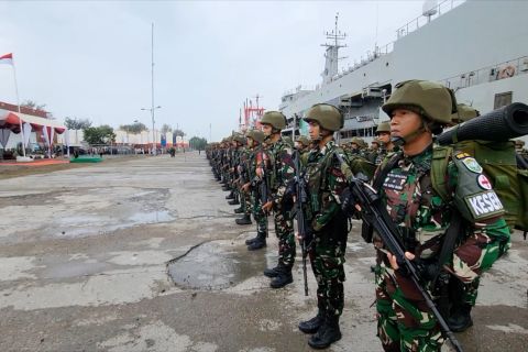 450 prajurit Kodam Iskandar Muda bertugas ke Papua jadi satgas pamtas